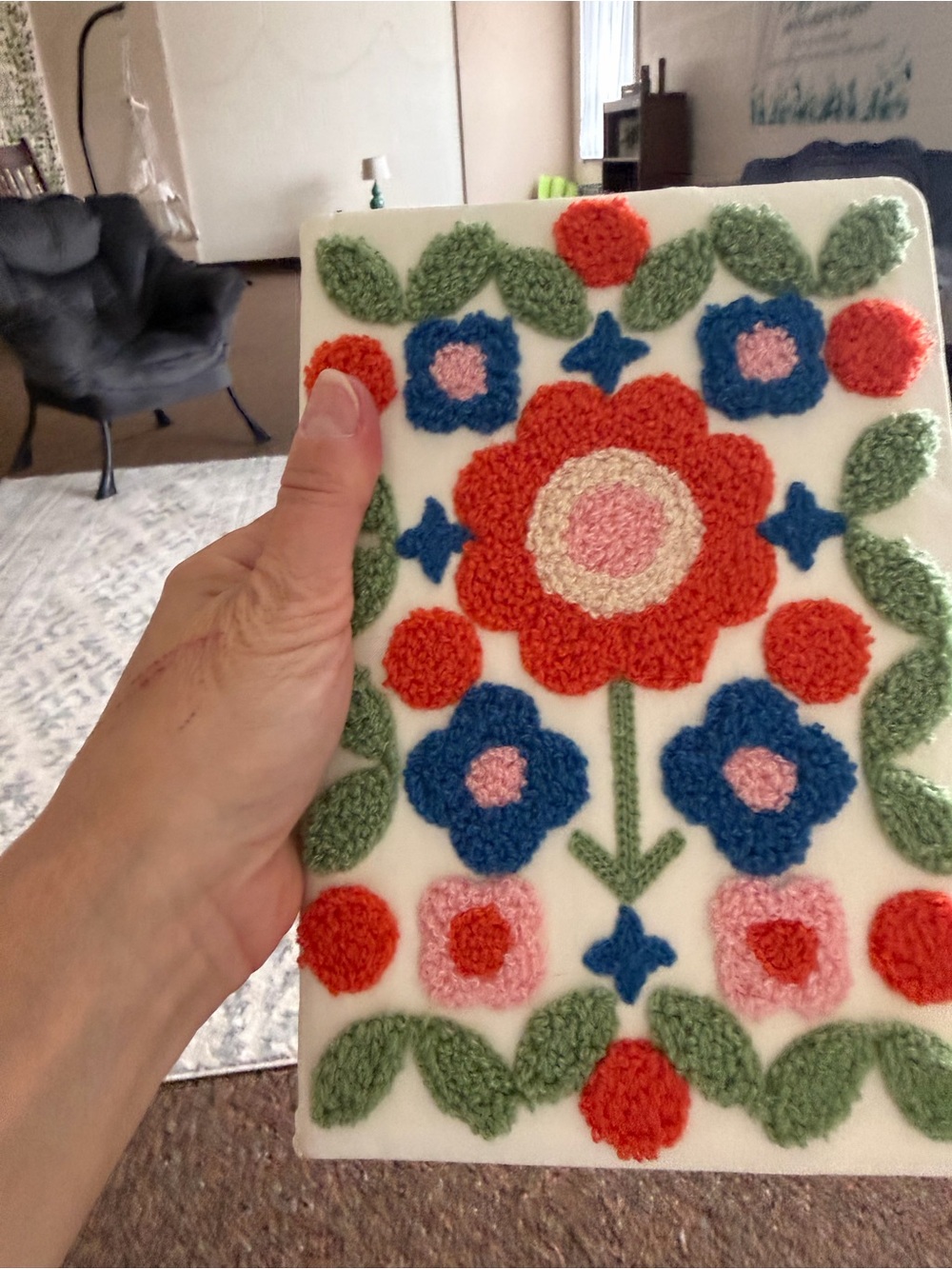 New Floral Tufted Notebook- Journal 🌺